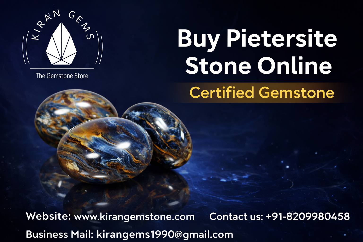 Buy Pietersite Stone Online Certified Gemstone